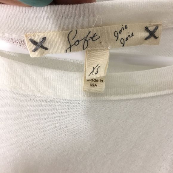 Soft Joie XS stripe 3/4 Sleeve T-Shirt XS - Picture 2 of 5